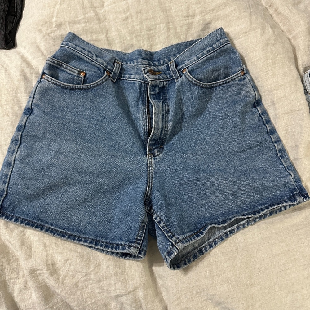 Vintage Lee Classic Blue Denim Women's Shorts